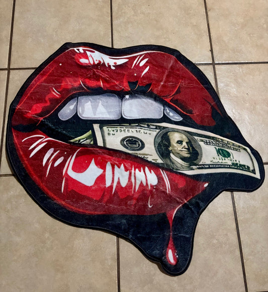 Money Lips , Graphic rug